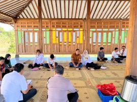 RAKOR PANITIA PERINGATAN HUT KE- 81 PROKLAMASI KEMERDEKAAN RI KAPANEWON SEMANU DI RTH SEMANU